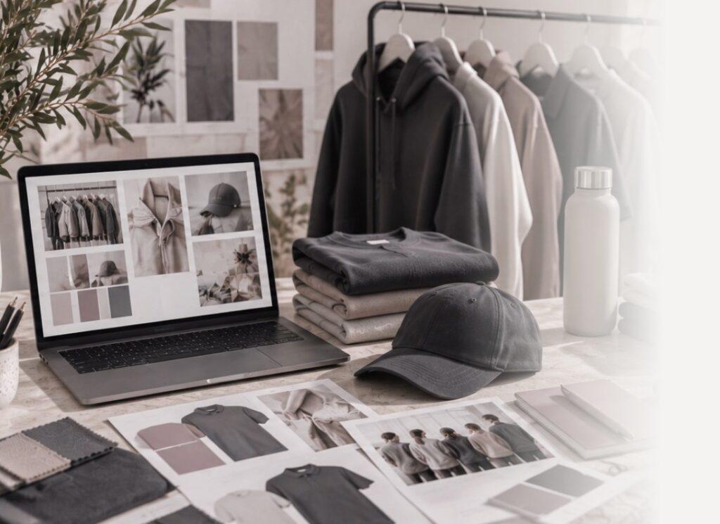 Corporate Fashion und einheitliche Teamwear mit abgestimmten Farben, Kleidungsstücken und Corporate Design